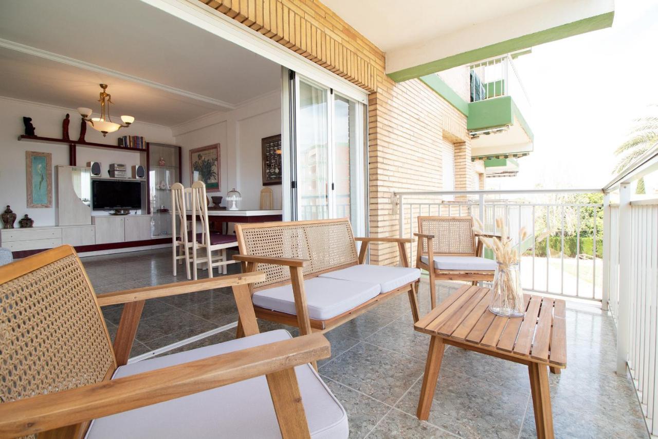 Global Properties, Apartamento Con Terraza Y Piscina A Un Paso De La Playa Canet d'En Berenguer Exterior foto